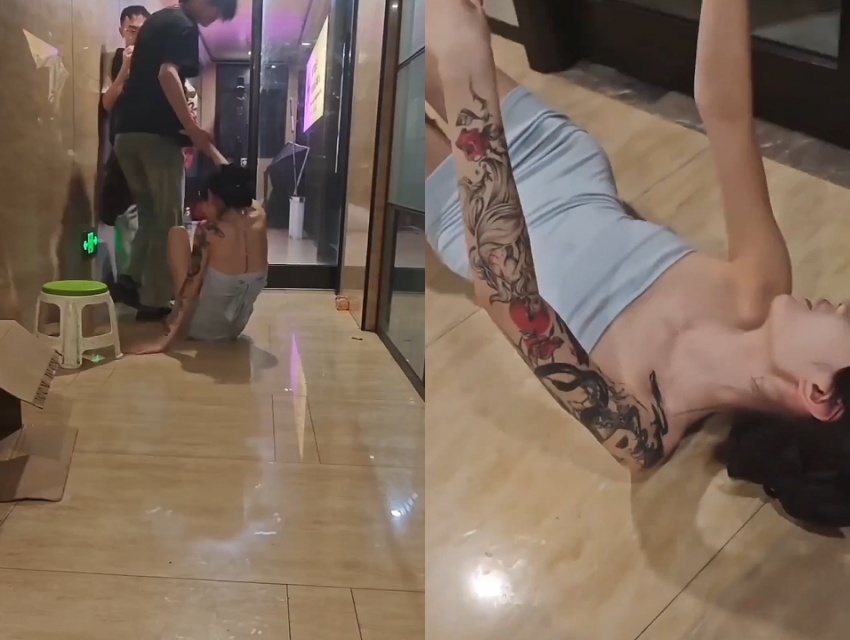 女孩子在外面要保护好自己，喝醉了一点也不可爱 #纹身女孩